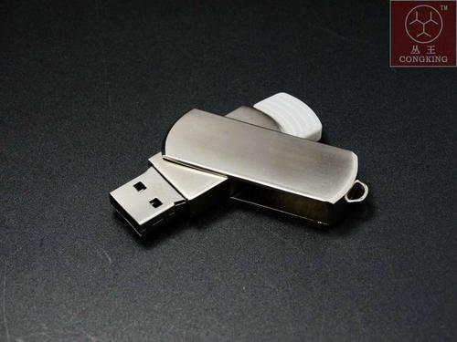 工厂定制盖帽式金属旋转手机U盘 品牌促销的精致之选